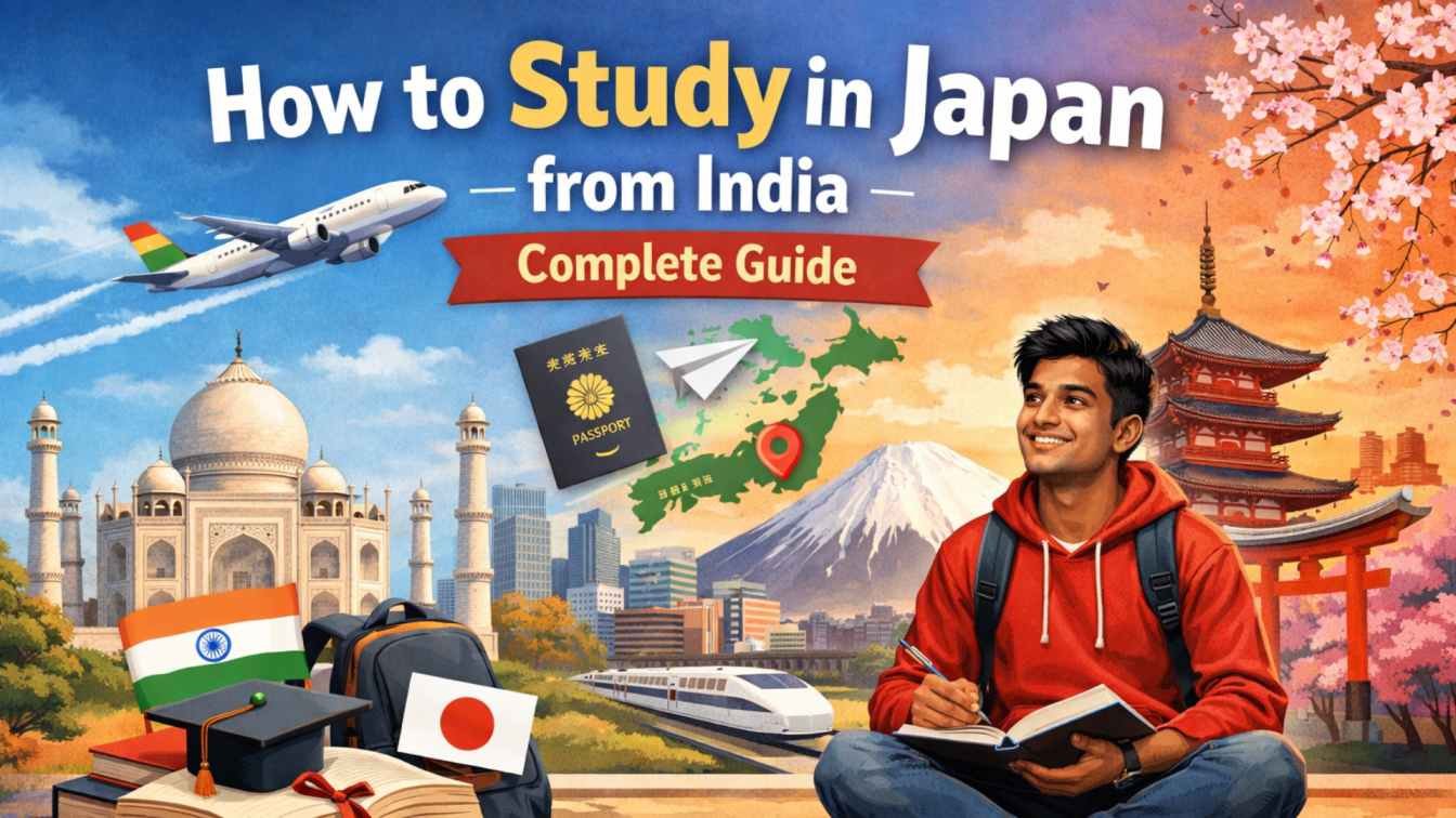 How to Study in Japan from India