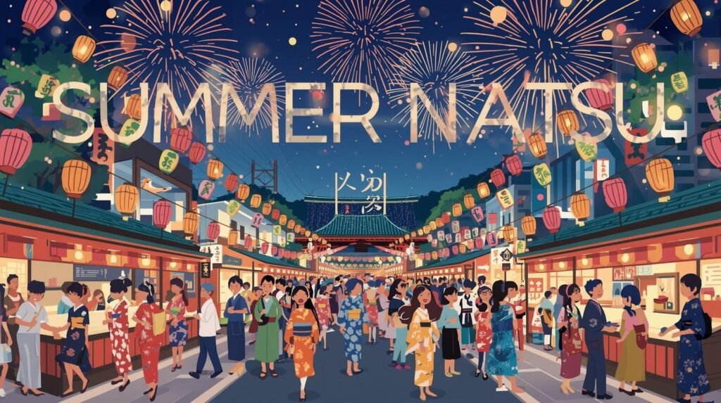 Summer (natsu): Japanese Festivals in Summer