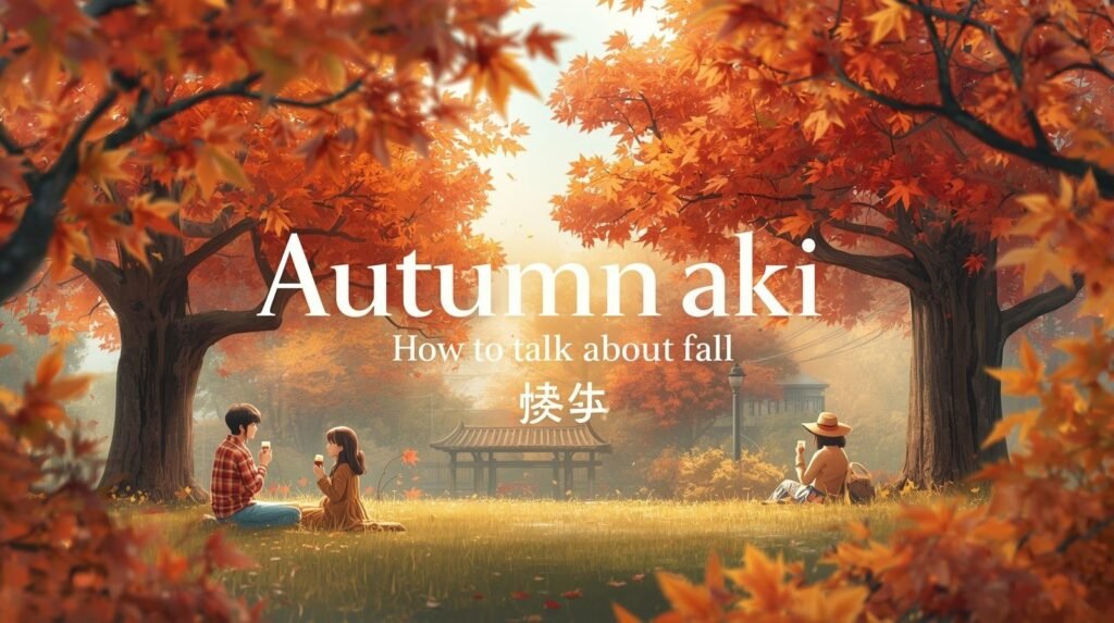 Autumn (aki): How to Talk About Fall in Japanese