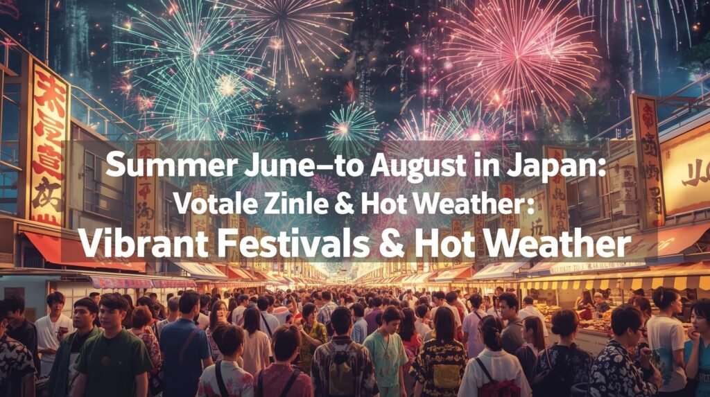 Summer (June to August) in Japan: Vibrant Festivals & Hot Weather