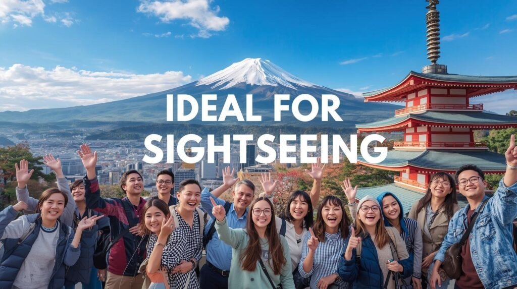 Ideal for Sightseeing