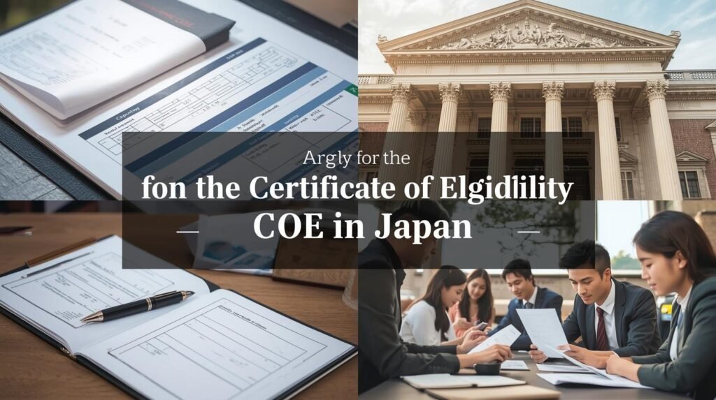 Apply for the Certificate of Eligibility (COE)