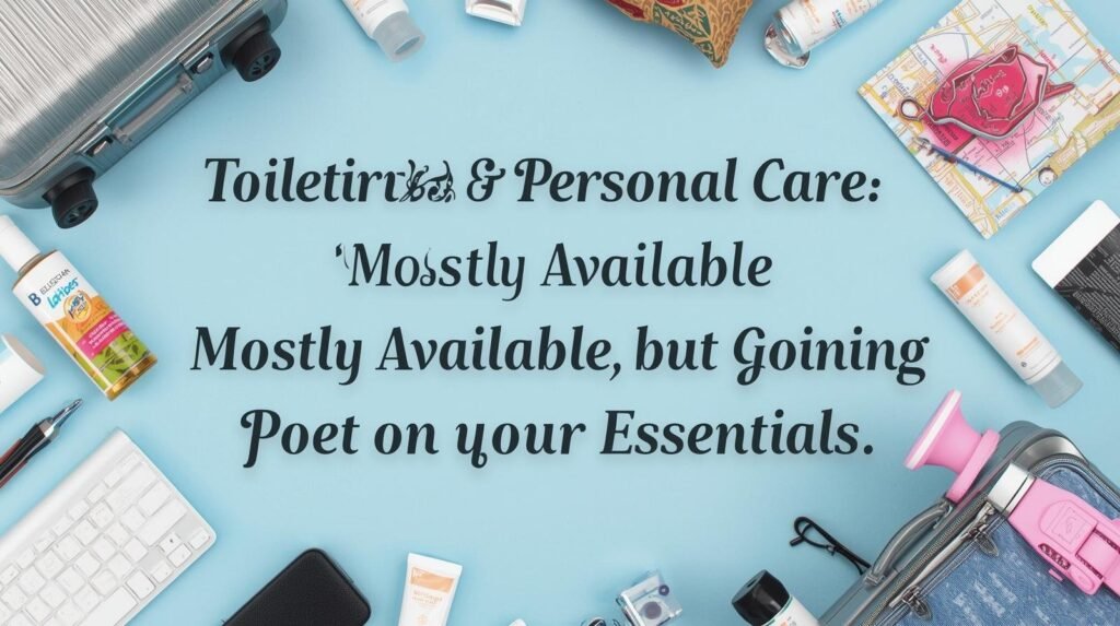 Toiletries & Personal Care: Mostly Available, but Bring Your Essentials