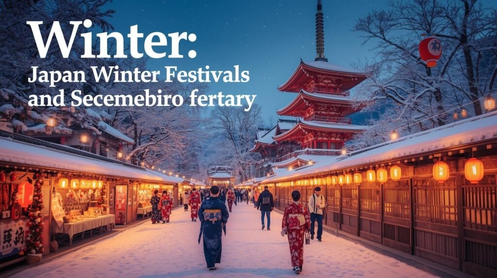 Winter: Japan Winter Festivals and Snow (December to February)