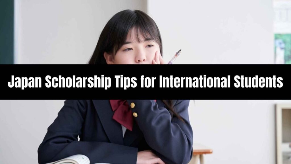 Japan Scholarship Tips for International Students