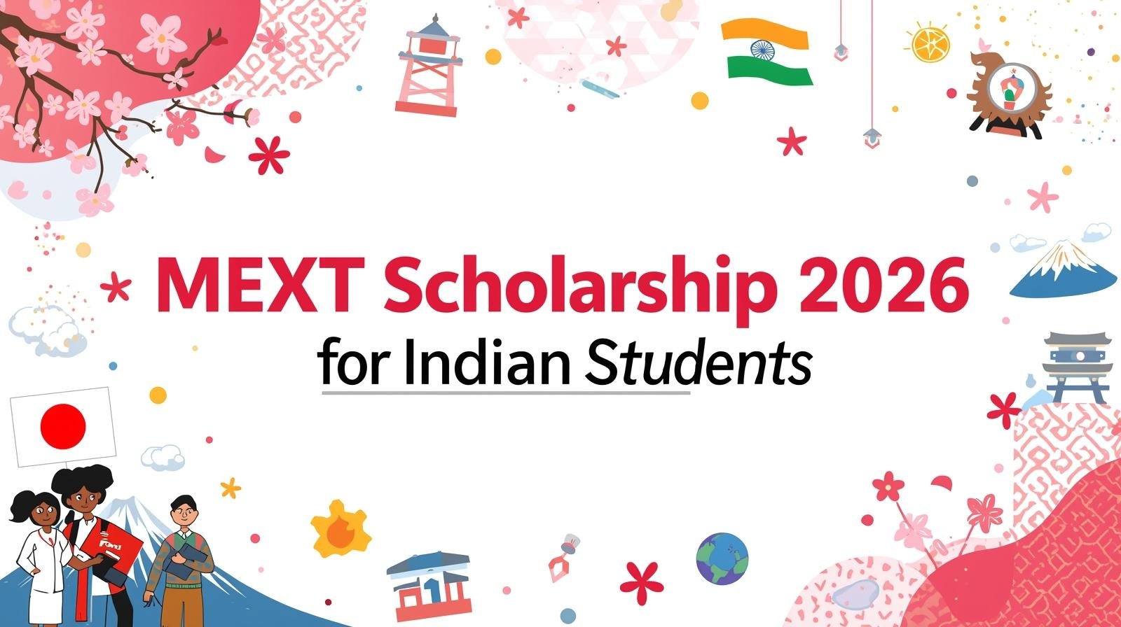 MEXT Scholarship 2026 for Indian Students