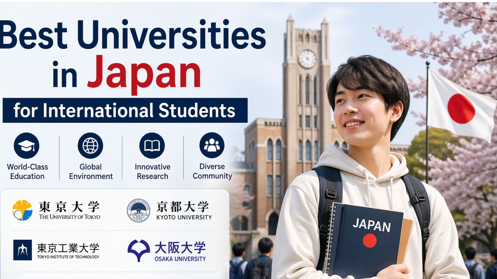 Best Universities in Japan for International Students
