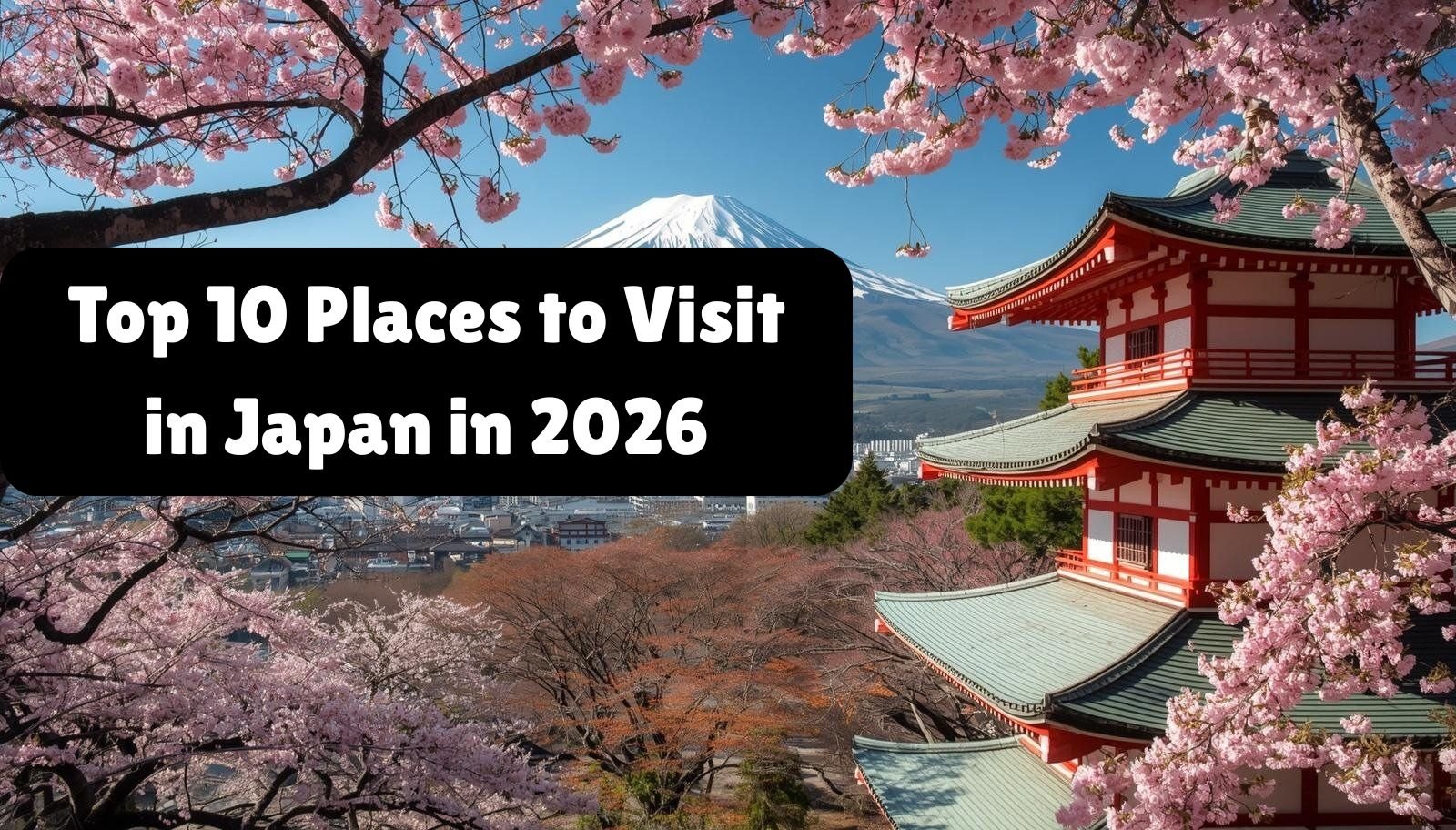 Top 10 Places to Visit in Japan in 2026
